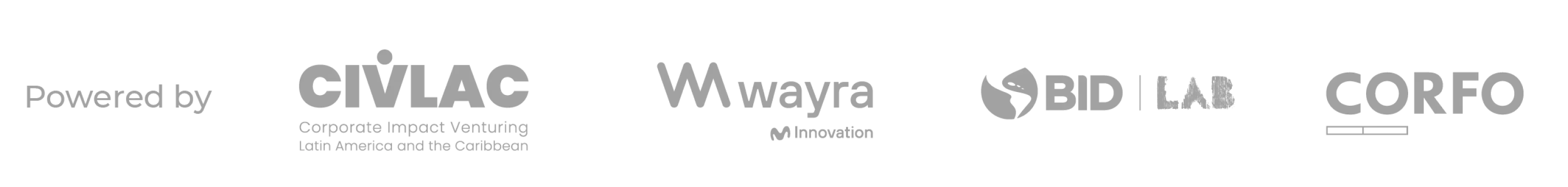 Powered by Wayra, BID y CORFO